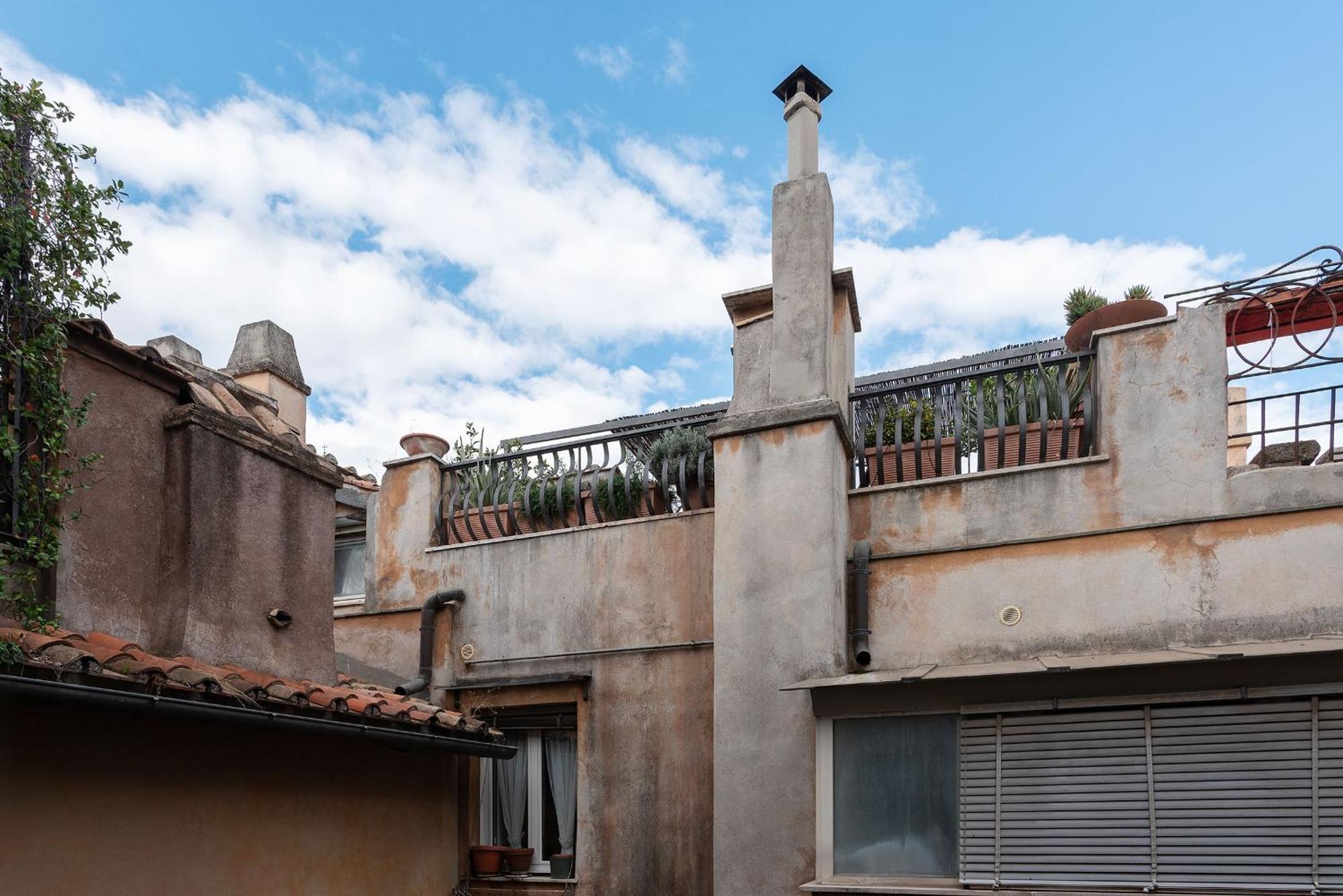 Appartamento Piazza Navona Penthouse Roma Esterno foto