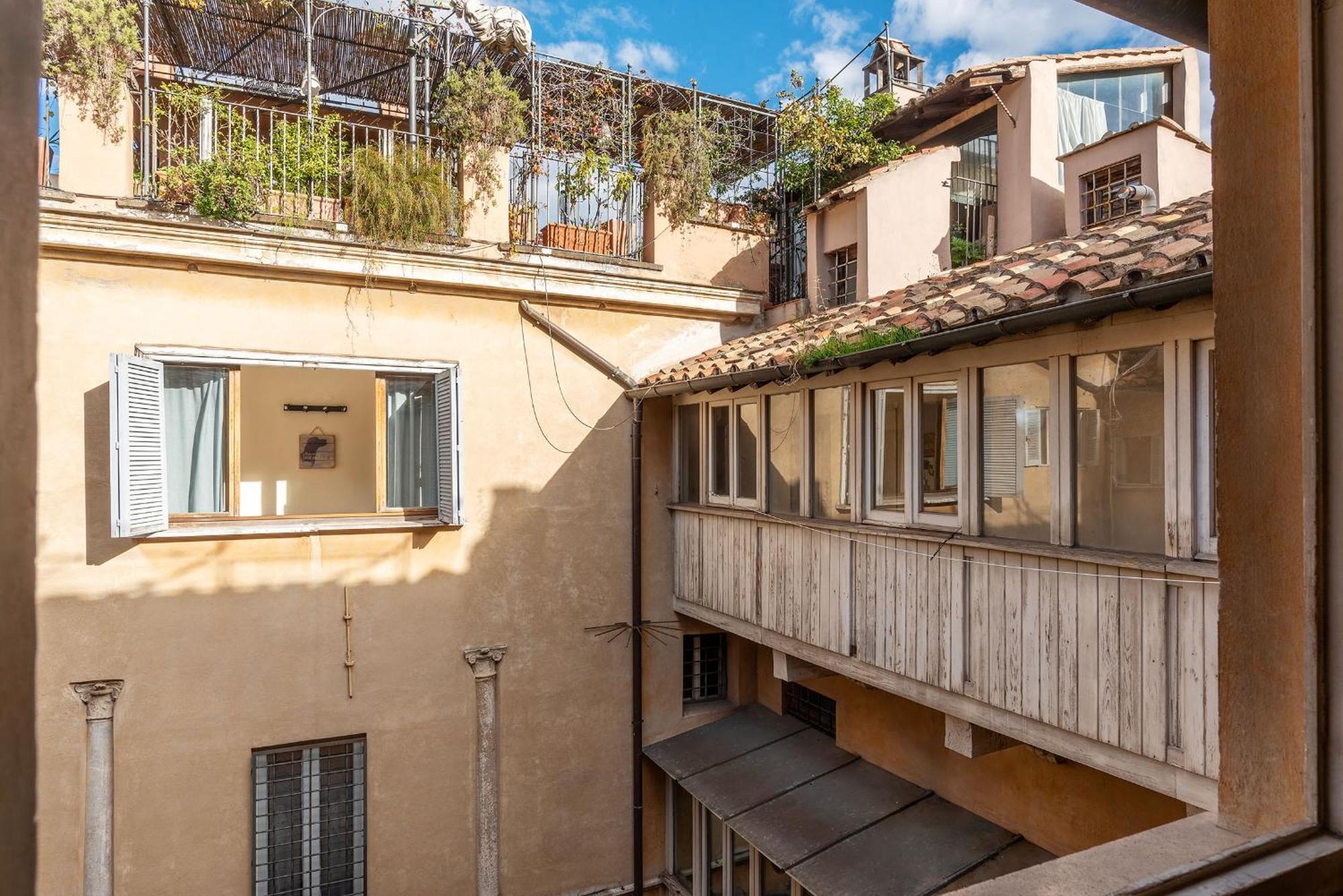 Appartamento Piazza Navona Penthouse Roma Esterno foto
